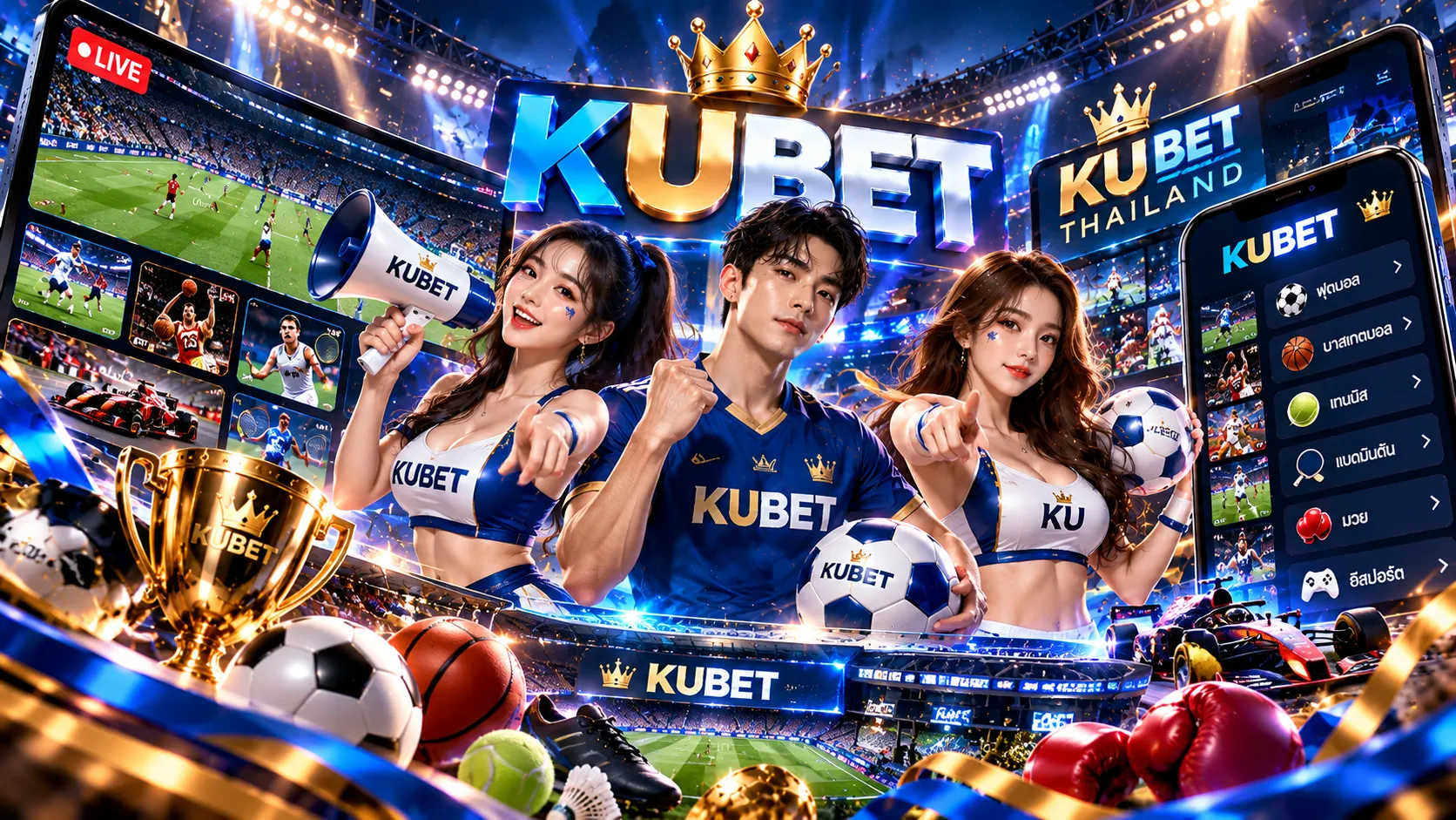 ช่องทาง ดู บอล สด ครบทุกคู่ คมชัดระดับ HD กับ kubet และ ku bet thailand ผู้นำความบันเทิงระดับโลก